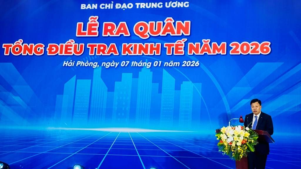 Ông Lê Trung Kiên, Phó Chủ tịch UBND thành phố Hải Phòng phát biểu tại sự kiện.