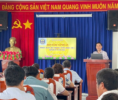 Đồng Nai: TKCS Tân Phú_Tập huấn NV lập bảng kê và SD phần mềm TĐT kinh tế 2026