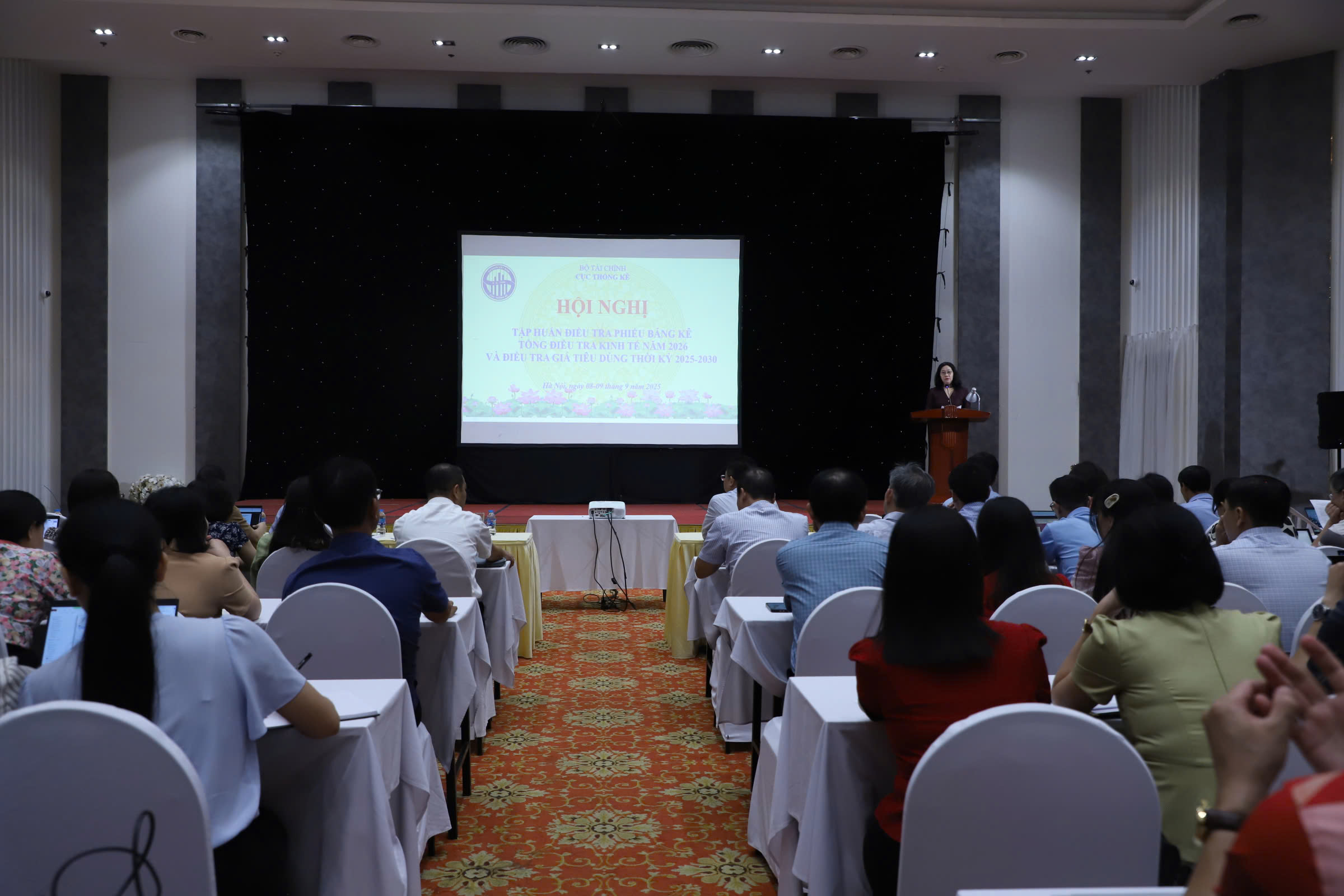 Hội nghị tập huấn công tác lập bảng kê TĐT Kinh tế 2026 và giá tiêu dùng 2025 - 2030