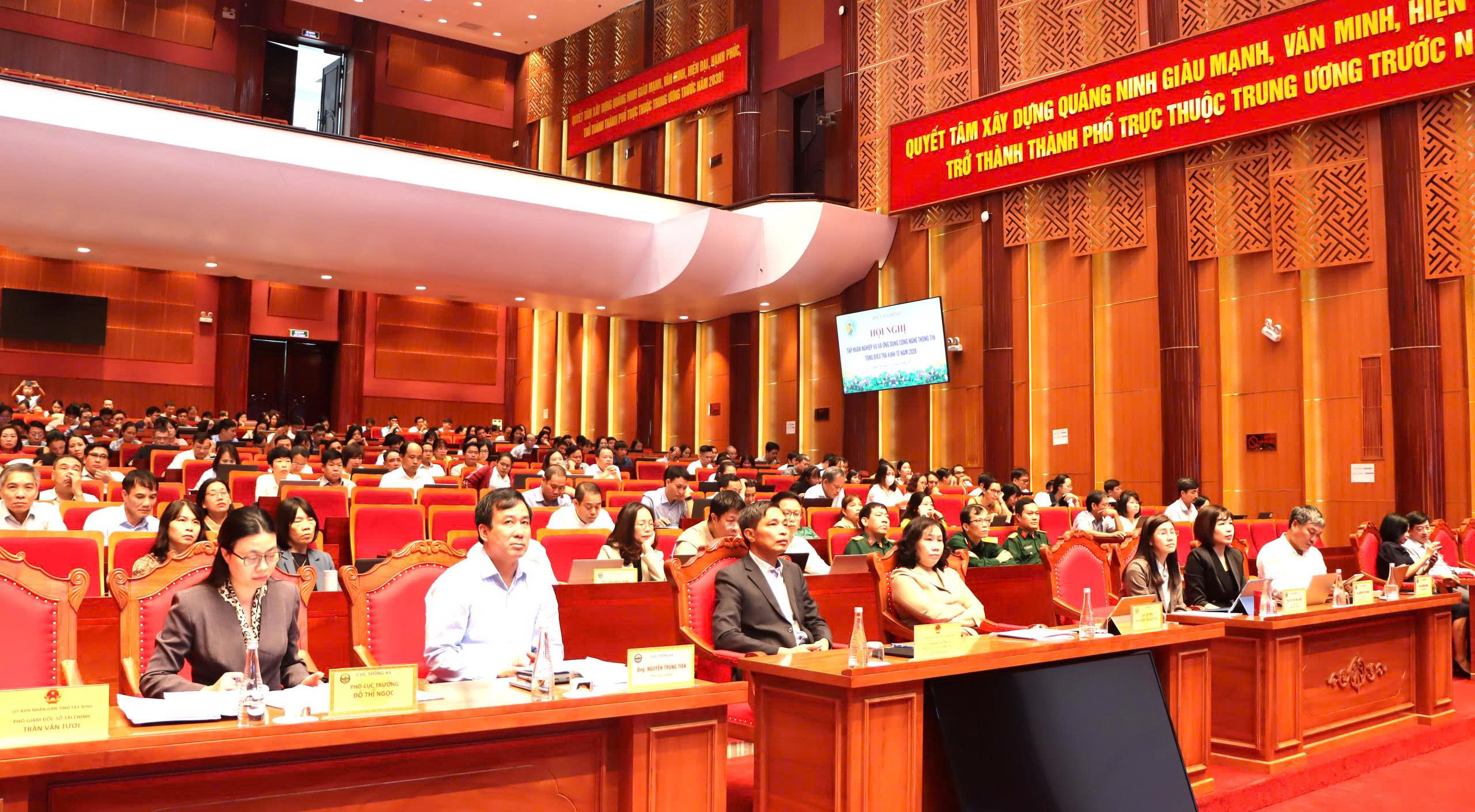 Hội nghị tập huấn nghiệp vụ và ứng dụng CNTT TĐT kinh tế 2026